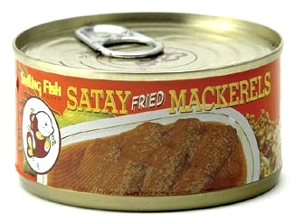 Fried Mackerels In Satay Sauce