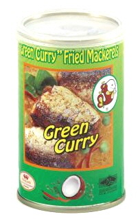 Green Curry Fried Mackerels