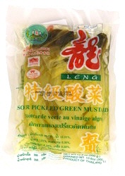 Sauere grüne Senfkohl aus Thailand