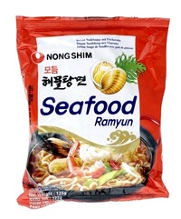 Instant Nudeln Seafood Ramyun