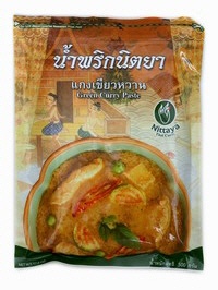 Thai grün curry paste