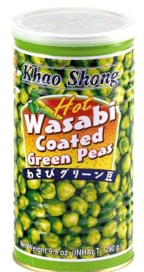 Thai Roasted Green Peas & Wasabi