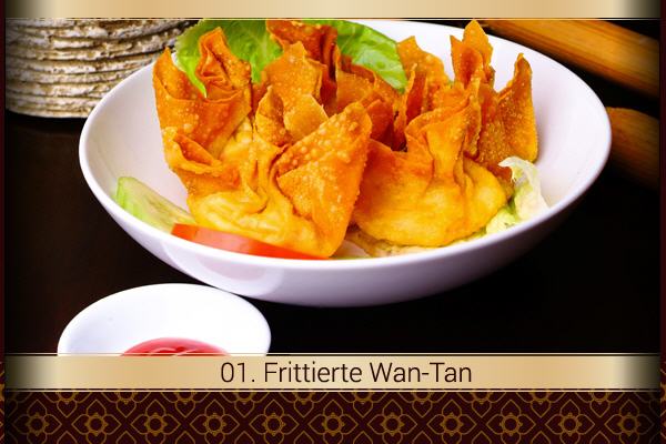 Knusprig frittierte Wan-Tan